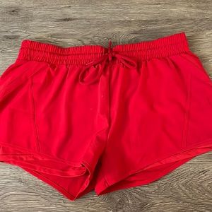 Red Zyia Shorts